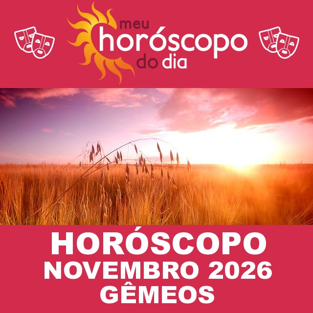 ♊GÃªmeos: Horóscopo de Novembro de 2026